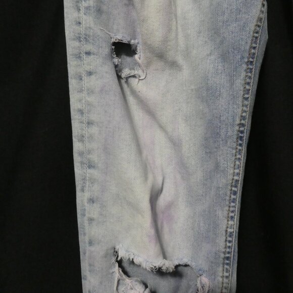 H&M | size 4 | Faded Blue | Distressed Denim - Jeans - Picture 8 of 16
